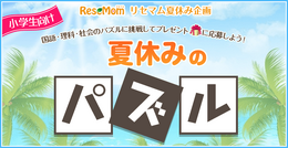 小学生向け夏休みのパズル
