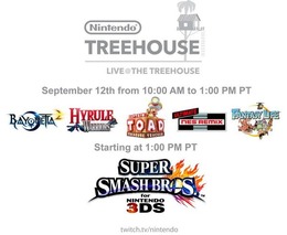 米任天堂が「Live @ Threehouse」のスケジュールとタイトルを発表、『スマブラ for 3DS』含む6本