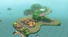 『マリオカート8』DLC第一弾にGC版「ヨッシーサーキット」収録決定！ ヨッシー型のコースを動画で確認