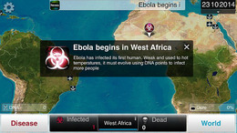 エボラの流行により伝染病戦略ゲーム『Plague Inc.』の売上が増加