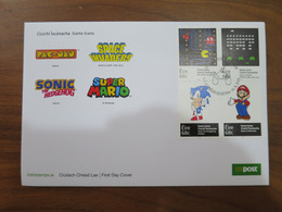 レトロゲームがテーマの切手を自腹でアイルランドからお取り寄せしてみた