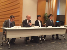 CESAとJASGAが合併 ― CESA鵜之澤会長、JASGA守安・田中共同会長が揃って記者会見