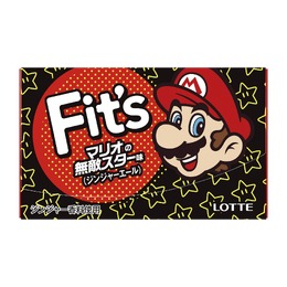 「フィッツ」に「マリオの無敵スター味」「ルイージの無限UP味」が登場！5月12日より発売