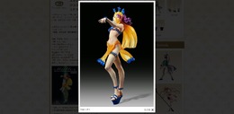 「ジョジョ」女教皇使い「ミドラー」フィギュア化