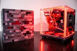 海外ゲーマーが『マインクラフト』特製PCを制作！レッドストーン鉱石を模したこだわり逸品