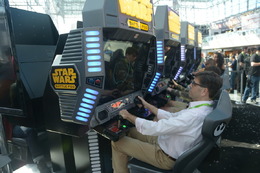 【レポート】『スター・ウォーズ：バトル ポッド』フラットスクリーンVer.をプレイ、ドーム型との違いとは