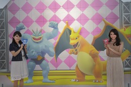 「ポケモンEXPOジム」に新アトラクション「ポケモンお笑い劇場」が登場…リザードンがボケ連発、ツッコミ役はカイリキー