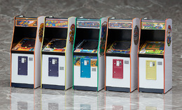 ナムコの名作ゲーム筐体がミニチュア化！『パックマン』『ギャラガ』『ラリーX』など全5種