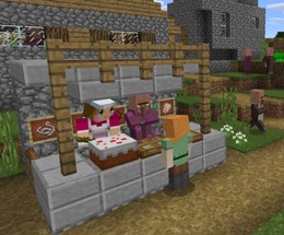 モバイル/Win10版『マインクラフト』新アップデートで村人との交易に対応