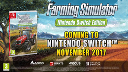 どこでも農業！ スイッチ版『Farming Simulator』初トレイラーが海外向けに披露