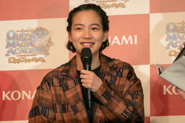 女優・のん、人生初のゲーム声優に挑戦!『QMA ロストファンタリウム』JAEPOステージレポ