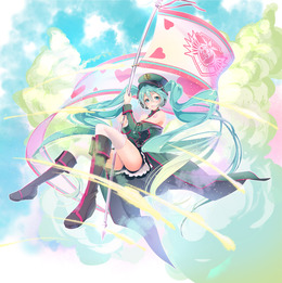 『アンジュ・ヴィエルジュ』×『初音ミク』コラボガチャを発表ー「ササギコウシ」氏による描き起こし！