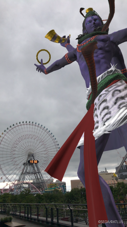 『D×2 真・女神転生リベレーション』でAR機能が追加!みなとみらいで悪魔召喚しまくってみた!