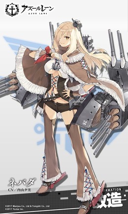 『アズールレーン』戦艦「ネバダ」に改造実装が決定―雰囲気はまるで西部劇のガンマン！