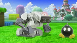 『スマブラSP』ビームとジャイロで相手を圧倒する「ロボット」─脊椎にホバー残量のゲージを追加