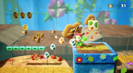 『ヨッシークラフトワールド』体験版配信開始！空き箱や紙コップ等の“工作”で作られた世界を冒険しよう