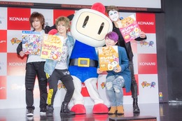 「ボンカレーゴールド×スーパーボンバーマン R コラボパッケージ」発表会レポート─ゴールデンボンバーが“ボン活3本勝負”に挑む!