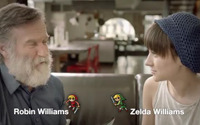 ロビン・ウィリアムズ親子が対決！『ゼルダの伝説 4つの剣 25周年エディション』TVCMオンエア 画像