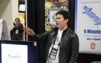 【GDC2012】初めてブースを出展したUEI、「enchant.js」を世界にアピール 画像
