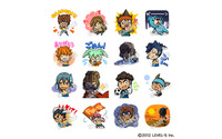 『イナズマイレブンGO2』可愛いキャラクタースタンプをLINEで無料提供 ― イラストは新規描き下ろし 画像