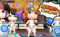 AKBが可愛いデフォルメキャラに！ リズムゲーム『AKB48 ついに公式音ゲーでました。』iOS/Androidに登場 画像