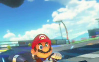 『マリオカート8』追加コンテンツ第1弾にマシン「Bダッシュ」収録 ― マリオが爽快に乗りこなす紹介映像も公開 画像