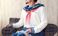 手軽に“男の娘”になりたい！でも誰にも見られたくない…そんなニーズに応える「セーラー服風の部屋着」が登場 画像