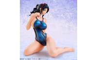 海軍女剣士「たしぎ」が競泳水着姿で「P.O.Pワンピースシリーズ」に登場 、ボディラインくっきりで困惑の表情 画像