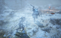 『DARK SOULS III』DLC第1弾「ASHES OF ARIANDEL」プレイ映像公開 ― 雪の中繰り広げられる死闘！ 画像