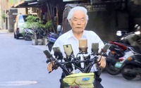 自転車に9台のスマホ、その理由は『ポケモンGO』？台湾在住70歳のヘビーユーザーおじいちゃん 画像