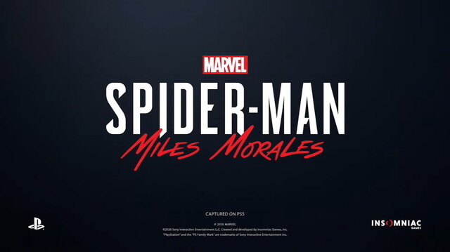 スパイダーマン最新作『Marvel's Spider-Man: Miles Morales』PS5向けに発表！ 2020年ホリデーシーズンに発売予定