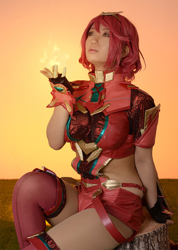 shigu(@cos_shigu_phot)_ホムラ『ゼノブレイド2』/画像提供:shigu