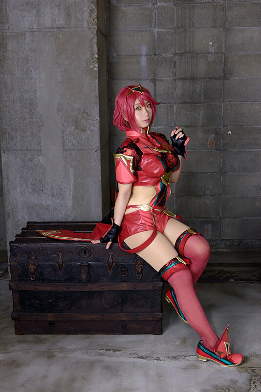 shigu(@cos_shigu_phot)_ホムラ『ゼノブレイド2』/画像提供:shigu