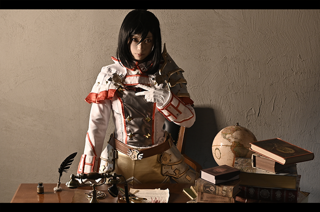 shigu(@cos_shigu_phot)_メレフ(式典礼装)『ゼノブレイド2』/画像提供:shigu