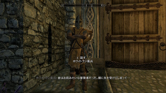 The Elder Scrolls V Skyrim 地味に記憶に残るセリフ9選 膝に矢を受ける だけじゃもったいない ホワイトラン付近まで インサイド