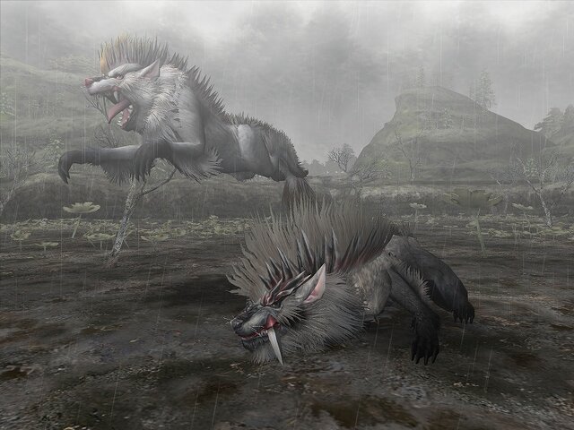 漆黒と純白の双牙がハンターを襲う Mhf シーズン6 0 双牙 オルガロン 新モンスターが公開 インサイド