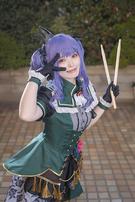 宇田川あこ『BanG Dream!』/モデル:あいむ(Twitter:@aim_Cos)