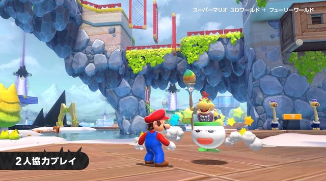 スーパーマリオ 3dワールド フューリーワールド の新要素が明らかに クッパjr で協力プレイ ギガネコマリオ の鍵を握るアイテムも判明 インサイド