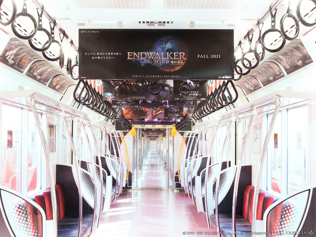 『FF14』光の戦士が東京メトロ銀座線・丸ノ内の車内広告をジャック！これまでの冒険が最新拡張パッケージ「暁月のフィナーレ」に至るまでの変遷を辿る