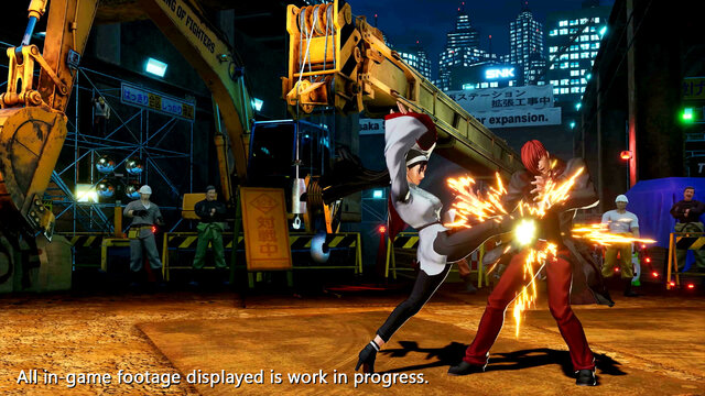 『KOF XV』キャラクタートレイラー第7弾「神楽ちづる」公開！「草薙京」「八神庵」と共に「三種の神器チーム」を結成