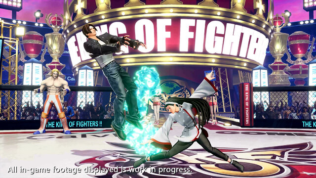 『KOF XV』キャラクタートレイラー第7弾「神楽ちづる」公開！「草薙京」「八神庵」と共に「三種の神器チーム」を結成