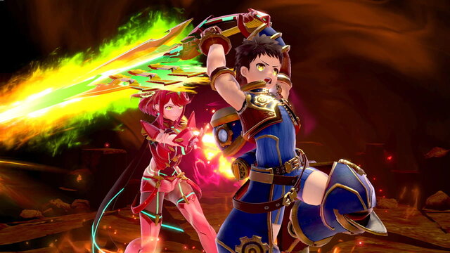 『スマブラSP』新ファイター「ホムラ/ヒカリ」は3月5日配信！「レックスもなくはないです」