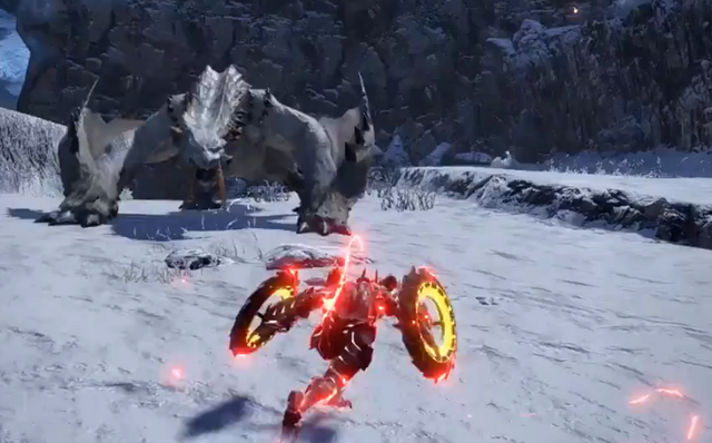 モンハンライズ 双剣でモンスターの背中を 走る 片手剣 狩猟笛の 入れ替え技 も新たに公開 1枚目の写真 画像 インサイド