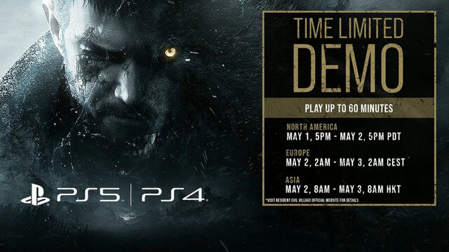 バイオハザード ヴィレッジ 新体験版配信決定 新トレイラー公開 4月18日と25日午後5時からはps5 Ps4向け8時間限定アーリーアクセスも Update インサイド バイオハザード ヴィレッジ 新体験版配信決定 新トレイラー公開 4月18日と25日午後5時からはps5 Ps4向け8時間限定アーリーアクセスも Update インサイド