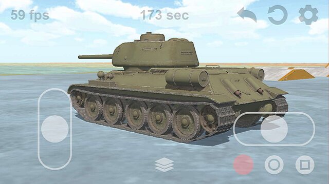 戦闘せず 挙動だけをひたすら眺める 戦車の履帯を愛でるアプリ のios版がリリース 物理エンジンで動く無限軌道が 延々と眺められる魅力を放つ インサイド