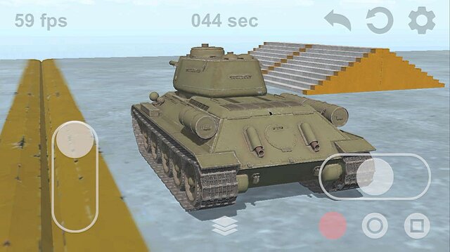 戦闘せず、挙動だけをひたすら眺める『戦車の履帯を愛でるアプリ』のiOS版がリリース！ 物理エンジンで動く無限軌道が、延々と眺められる魅力を放つ