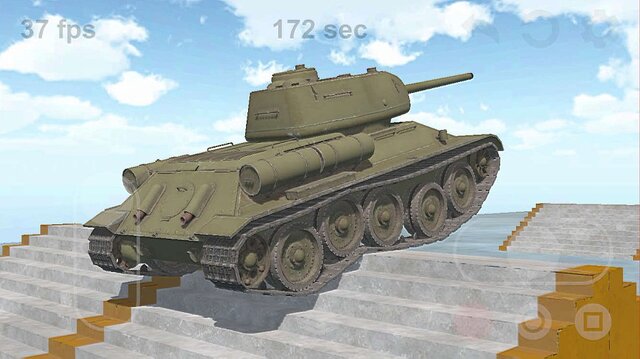 戦闘せず、挙動だけをひたすら眺める『戦車の履帯を愛でるアプリ』のiOS版がリリース！ 物理エンジンで動く無限軌道が、延々と眺められる魅力を放つ