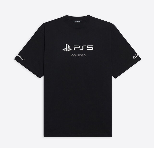 PS5本体よりもお高いコラボTシャツを高級海外ブランドが発売！フーディはお値段10万越え