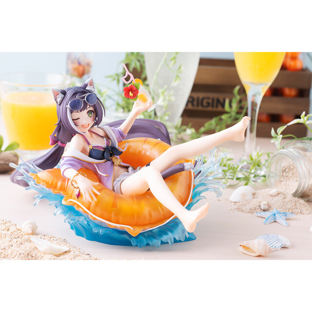 『プリコネR』水着キャルがフィギュア化！ゲームとは異なるハッピーな笑顔も差し替えパーツで再現