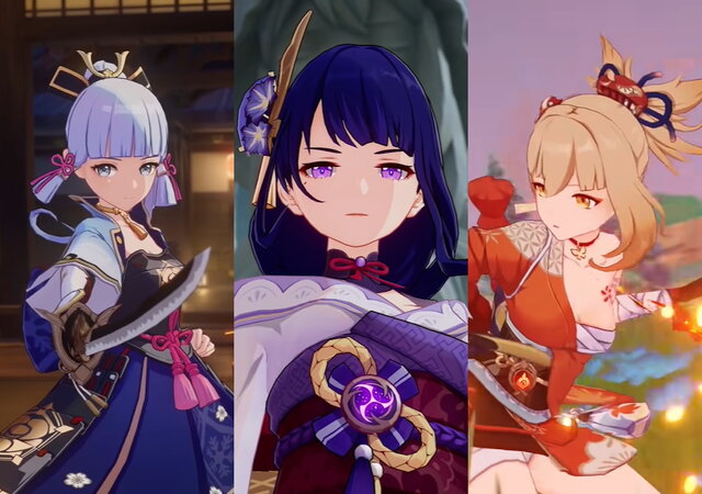 『原神』一番欲しい「稲妻キャラ」は誰？神里綾華を狙うか、雷電将軍などに温存か【アンケート】